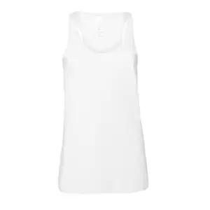 Bella + Canvas Womens/Ladies Muscle Jersey Tank Top (L) (White)