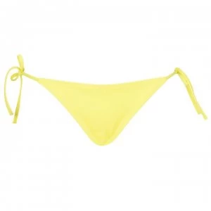 Calvin Klein Cheeky Tie Side Bikini Briefs - Celandine