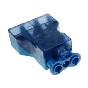 Click Scolmore Essentials 20A 3 Pin Flow Fast-Fit Male Connector - CT103M