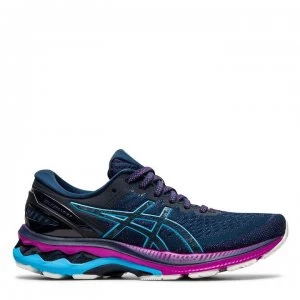 Asics Gel Kayano 27 Running Shoes Ladies - Blue/Purple