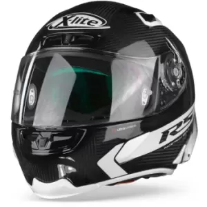 X-Lite X-803 RS Ultra Carbon Hot Lap 14 Carbon Black White 2XL