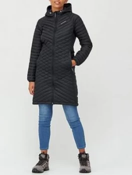 Craghoppers Expolite Insulated Long Coat - Black, Size 10, Women