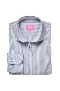 Mirabel Striped Oxford Stretch Shirt