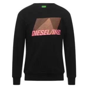 Pyramid Brand Logo Black Sweater