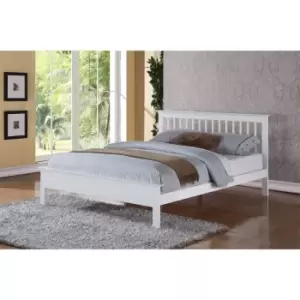 Flintshire Pentre Solid Wood Bed Frame 6ft Super King White