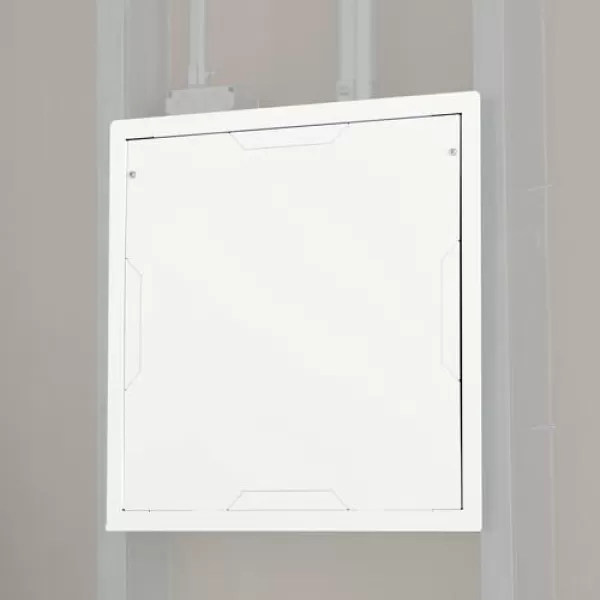 Chief PAC526FCW Large In-Wall Storage Box with White Flange and Cover