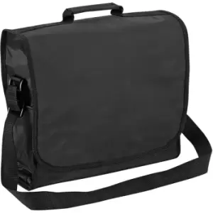 Quadra Record Bag - 9 Litres (Pack of 2) (One Size) (Black)