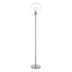 Vogue Circ Floor Lamp Nickel