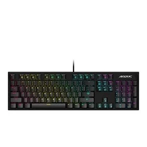 Gigabyte AORUS K1 Gaming Keyboard with Cherry RED MX Mechanical Gaming Switch, UK layout, RGB fusion, Anti-Ghosting, Fully...