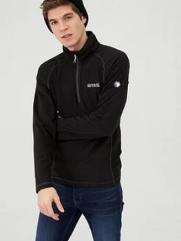 Regatta Montes Fleece - Black, Size S, Men