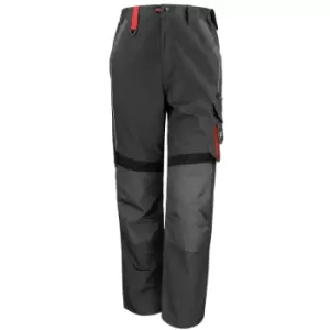 Result Mens Technical Work Trousers (Reg 32" Leg) (38a) (Grey/Black)