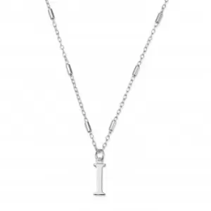 Iconic Initial I Silver Necklace SNCC4040I