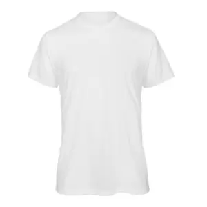 B&C Mens Favourite Short Sleeve Sublimation T-Shirt (M) (White)