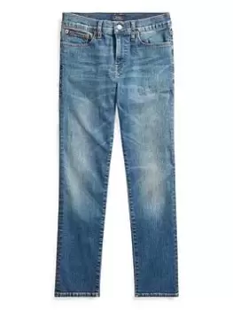 Ralph Lauren Boys Denim Collection Straight Leg Jeans - Blue Size Age: 4 Years