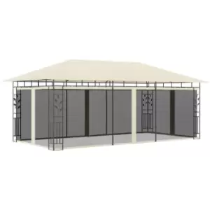 Vidaxl - Gazebo with Mosquito Net 6x3x2.73 m Cream Cream