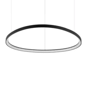 GEMINI 105cm Integrated LED Pendant Ceiling Light Black, 3000K