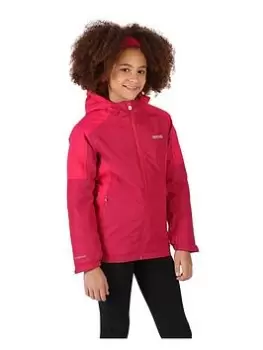 Regatta Regatta Girls Hurdle Iv Waterproof Insulated Jacket, Pink, Size 15-16 Years, Women