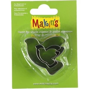 Clay Metal Shape Cutter (Set Of 3)