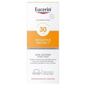 Eucerin Sun Lotion SPF 30 Sun Extra Light Sens Skin 150ml