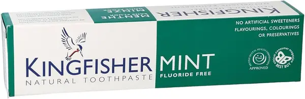 Kingfisher Mint/Lemon Fluoride Toothpaste 100ml