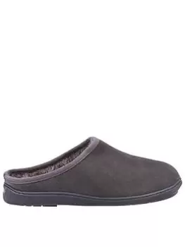 Hush Puppies Hush Puppies Ashton Slipper, Grey, Size 7, Men