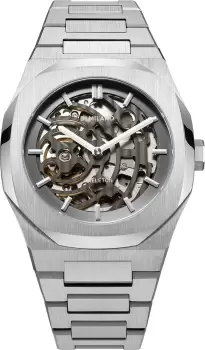 D1 Milano Watch Mechanical Skeleton