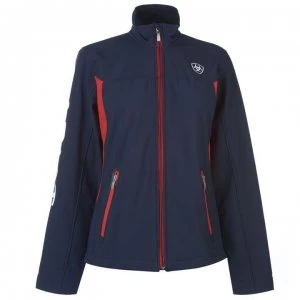 Ariat Ladies New Team Soft Shell Jacket - Navy