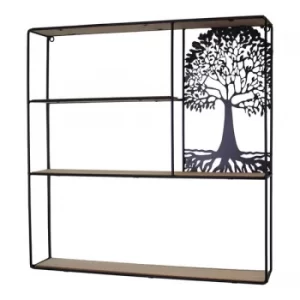 Tree Of Life Shelving Unit 50x50cm.