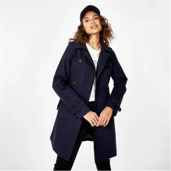 Jack Wills Classic Trench Coat - Navy