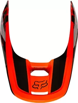 FOX V1 REVN Helmet Peak, orange, Size L, orange, Size L