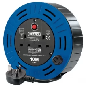 Draper 2126 230V Twin Socket Cable Reel (10m)