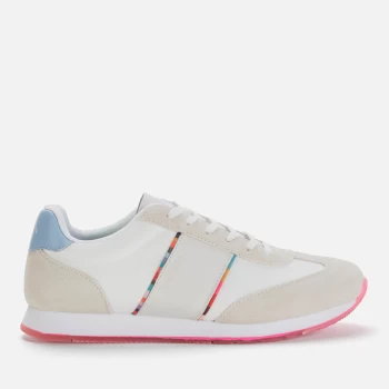 Paul Smith Womens Booker Running Style Trainers - White - UK 4