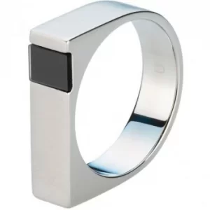 Ladies STORM Stainless Steel Jaxton Ring Size V