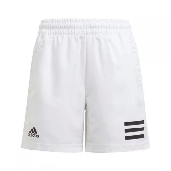 adidas Club Tennis 3-Stripes Shorts Kids - White / Black