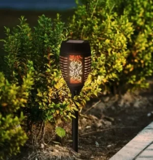 Solalite LED Path Light Solar Dancing Flame