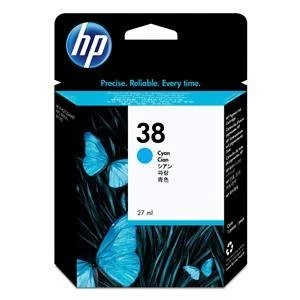 HP 38 Cyan Inkjet Cartridge