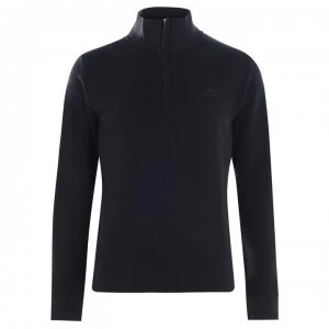 Gant Half Zip Sweater - Navy 405