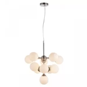 Gallery Interiors Oscar 11 Pendant Light Nickel