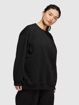 adidas Sportswear Sportswear All Szn Crew, Black, Size S, Women