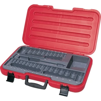 Replacement Case for MD30MA 30 Pieces Deep Metric/AF Socket Set - Kennedy