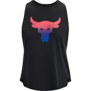 Under Armour Project Rock Bull Tank Top Ladies - Black