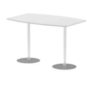 Italia Poseur Table High Gloss 1800 Top 1145 High White