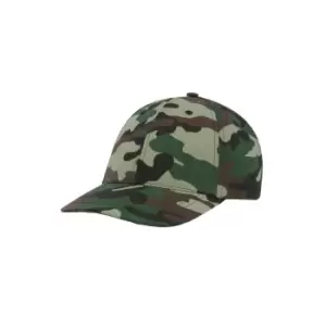 Atlantis Start 6 Panel Baseball Cap (One Size) (Camouflage)