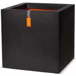 Planter Urban Smooth Square 40x40x40cm Black KBL903 Capi Black