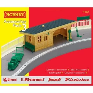 Hornby TrakMat Building Accessories Pack 3