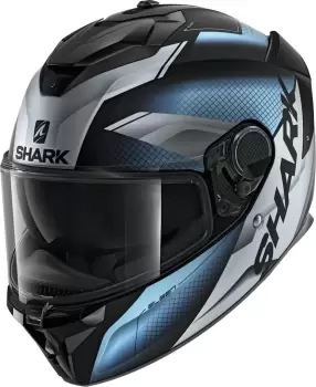 Shark Spartan GT Elgen Helmet, black-blue, Size 2XL, black-blue, Size 2XL