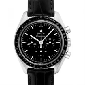 Speedmaster Moonwatch Professional Chronograph 42mm Manual-winding Black Dial Stainless Steel Mens Watch