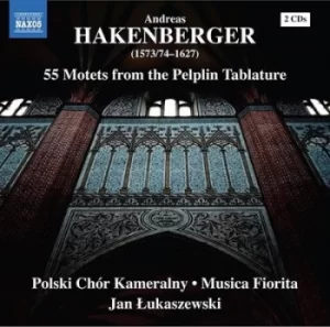 Andreas Hakenberger 55 Motets from the Pelplin Tablature by Andreas Hakenberger CD Album