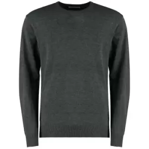 Kustom Kit Mens Arundel Crew Neck Sweater (XS) (Graphite Grey)