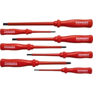 Electricians Screwdriver Set, Set of 7